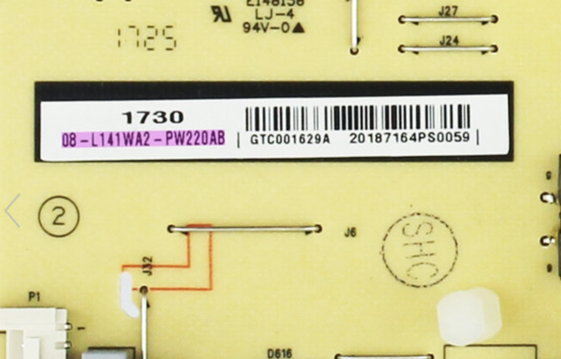 TCL Power Supply PCA Number
