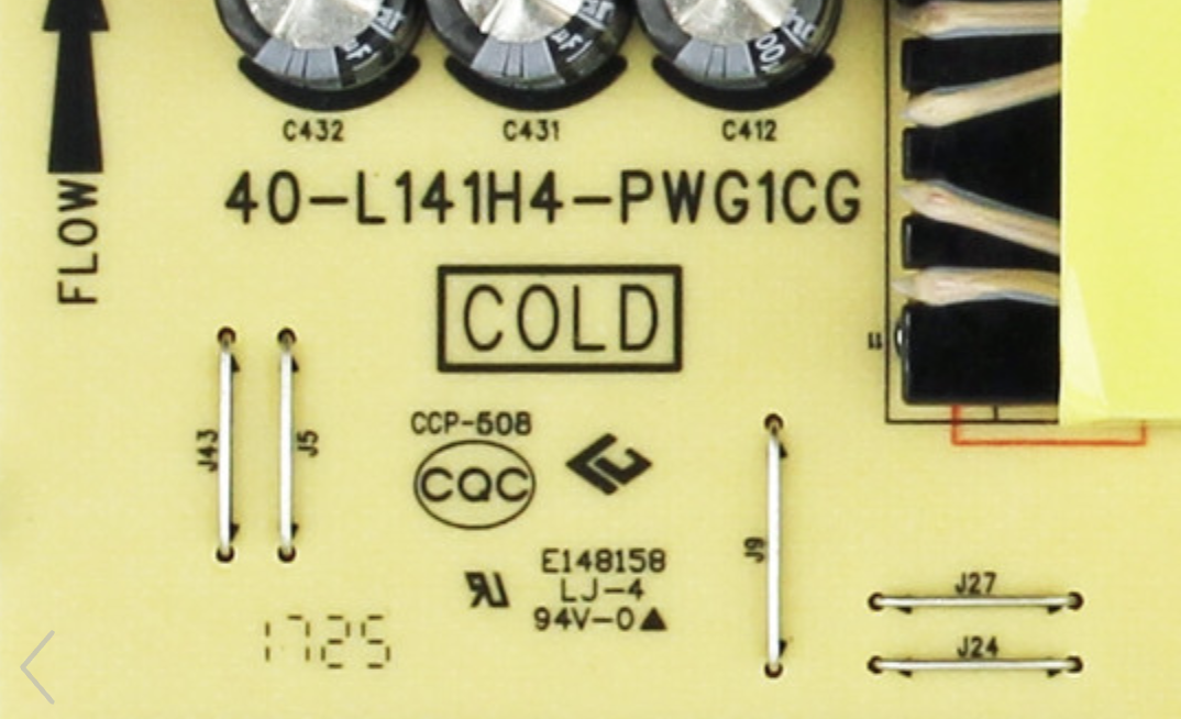 TCL Power Supply PCB Number